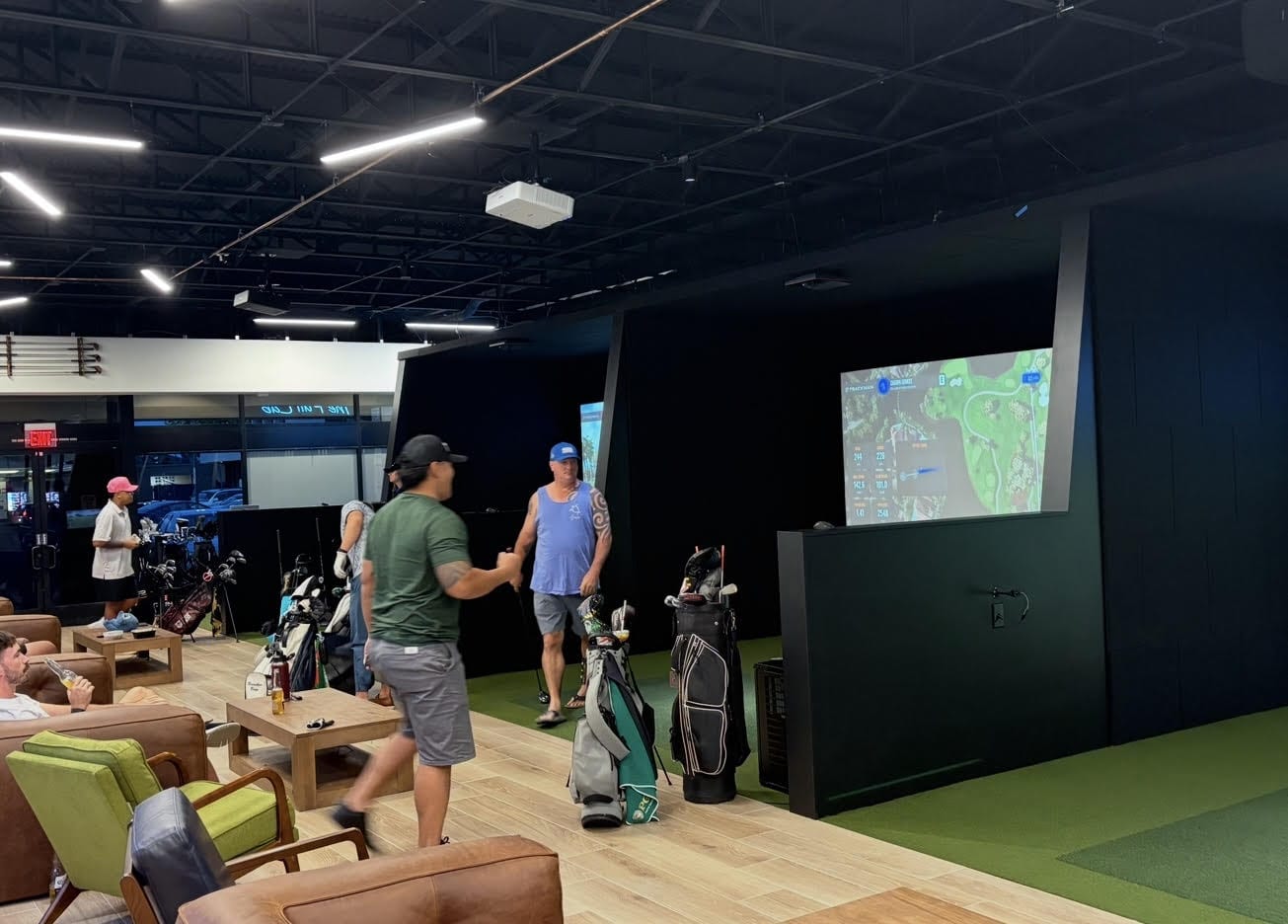 Indoor Golf Sim Honolulu
