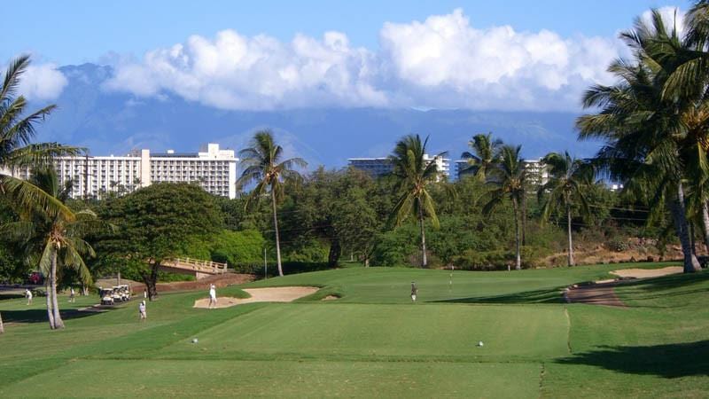 Kaanapali Kai Maui teebox hole 4