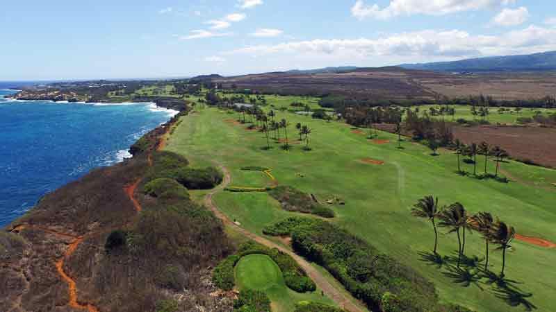 Poipu Bay 15 tee looking out to the green Hawaii Tee Times