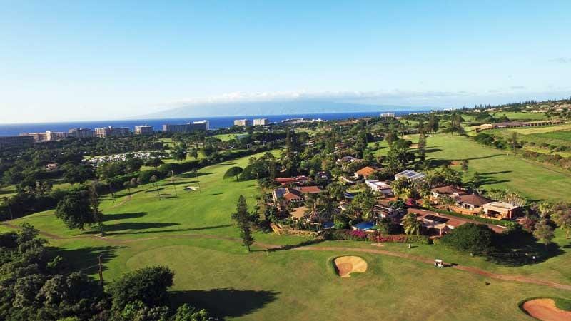 Kaanapali Kai Ocean Views of front nine and ocean