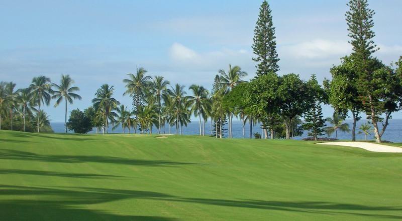 Kona Country Club Ocean Trees