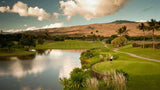 Ko Olina Teeing off on the 9th hole