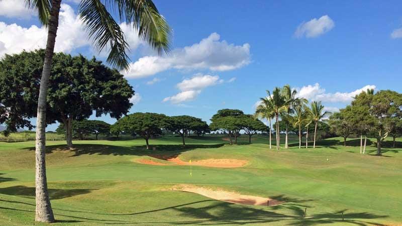 The 8th hole at Royal Kunia