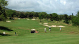 Kahili Golf Course teeing up on hole 1