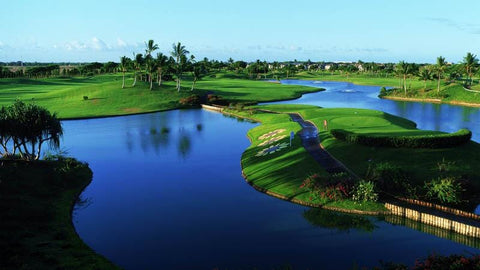 Kapolei Golf Course island teebox on hole 10