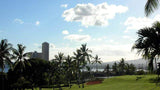 Pearl Country Club approach to the first green