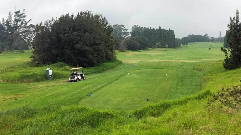 Volcano Golf Club Hole 17