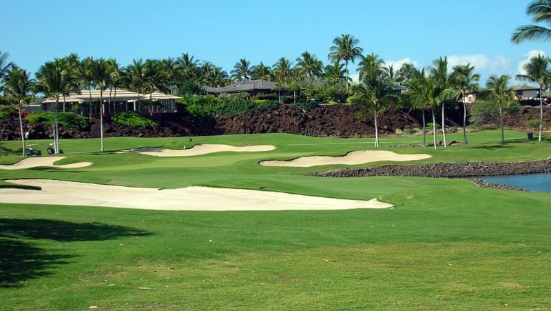 Mauna Lani North 15th fairway and green