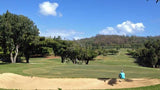 Olomana 18 green from clubhouse