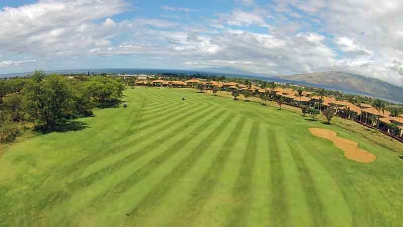 18th fairway with nice views of ocean