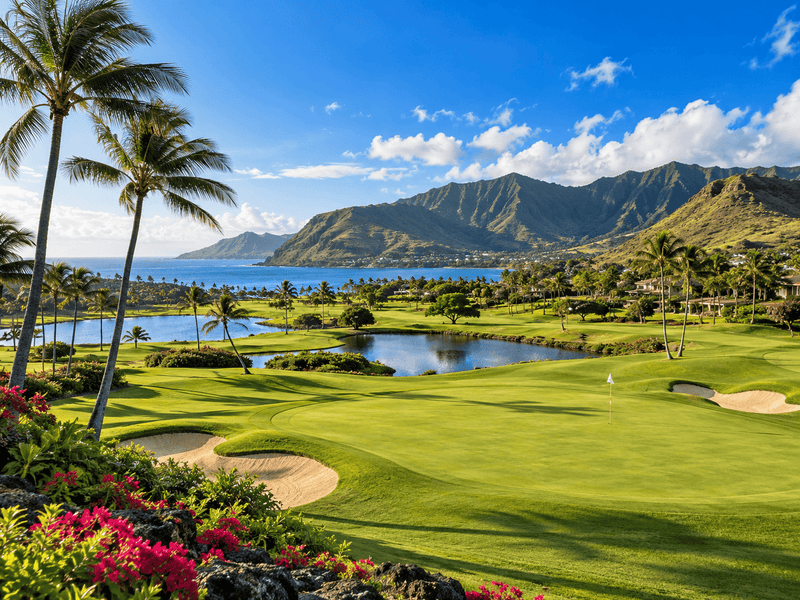golf courses near waikiki