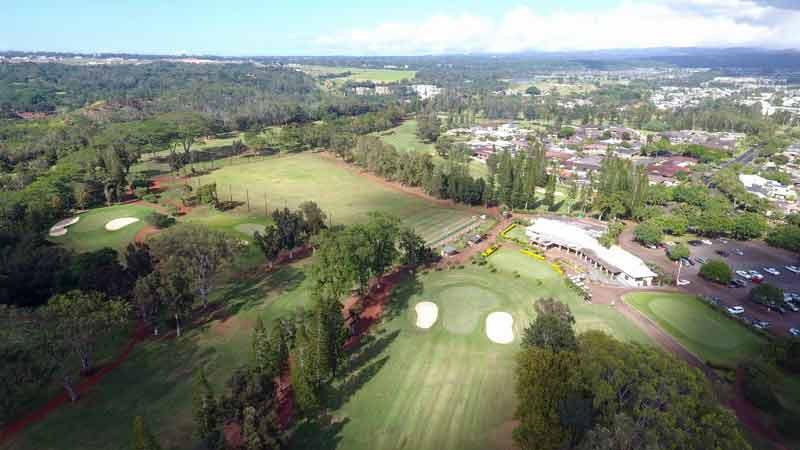 Mililani Golf Course Hawaii Tee Times Drone