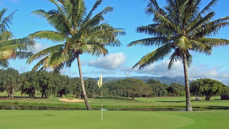 16th hole Kiahuna Golf Course Hawaii