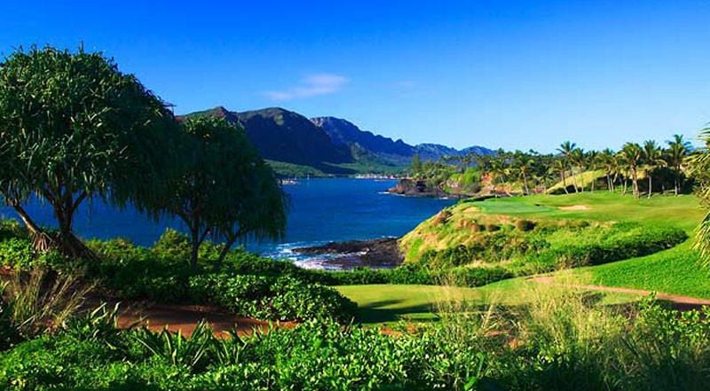 Hokuala Golf Club incredible views of ocean and mountain