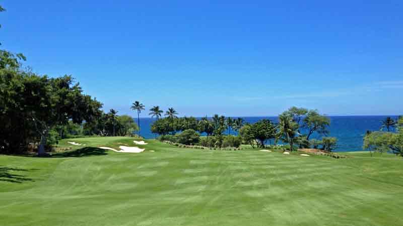 Mauna Kea Second Hole Hawaii Tee Times