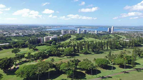 Pearl Country Club Oahu Aerial views